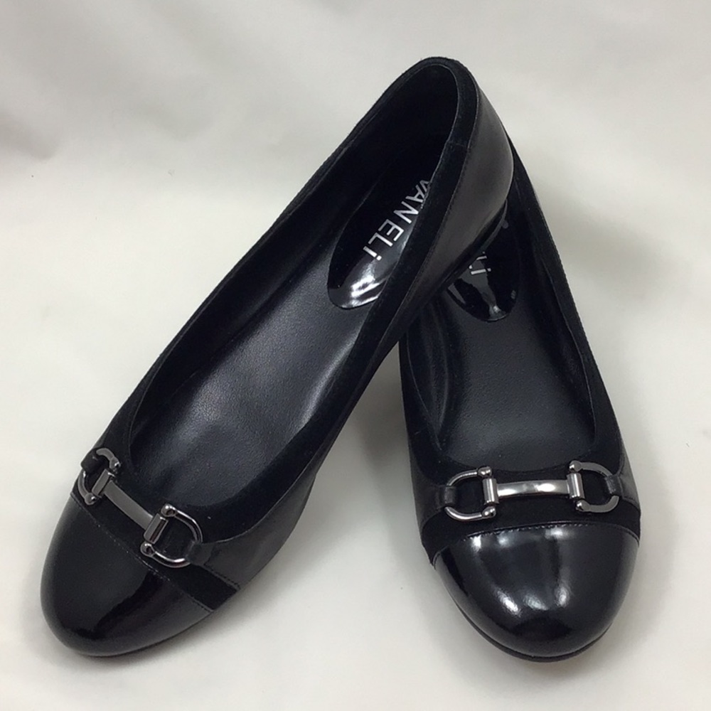 Vaneli leather flats